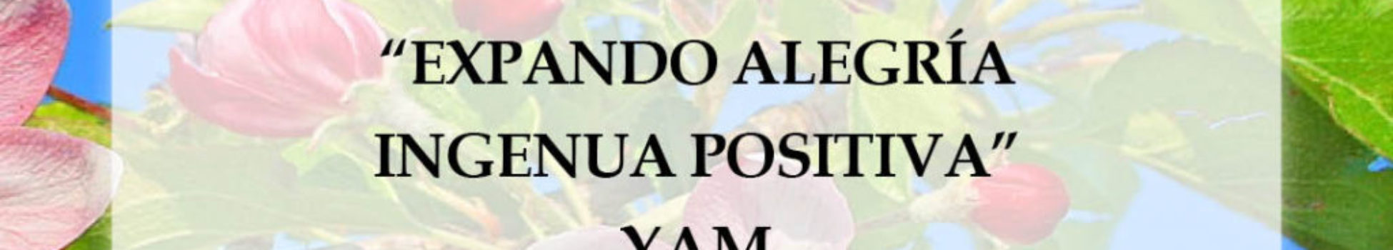 Afirmación positiva de Luz Pura Floral. Manzano-Pureza