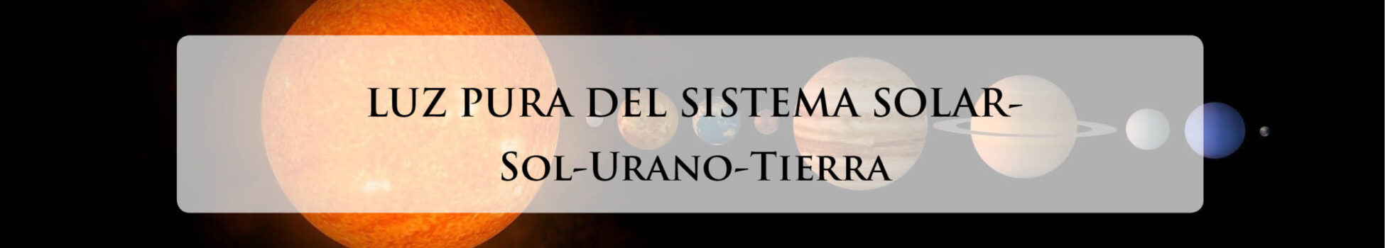 sistema solar-sol-Urano-Tierra