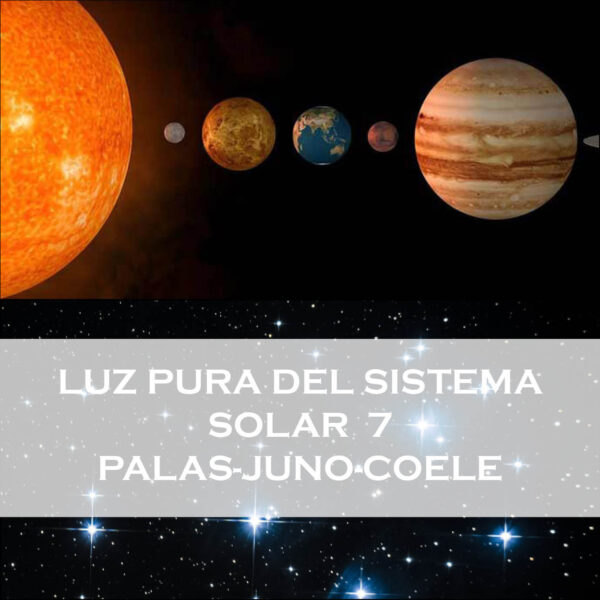 Séptimo módulo Luz Pura del Sistema Solar. Palas-Juno-Coele
